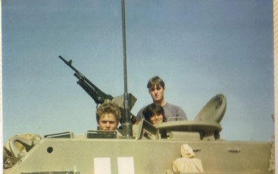 עם שירי ושחף על הנגמש