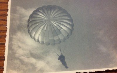 אחת הצניחות של היחידה